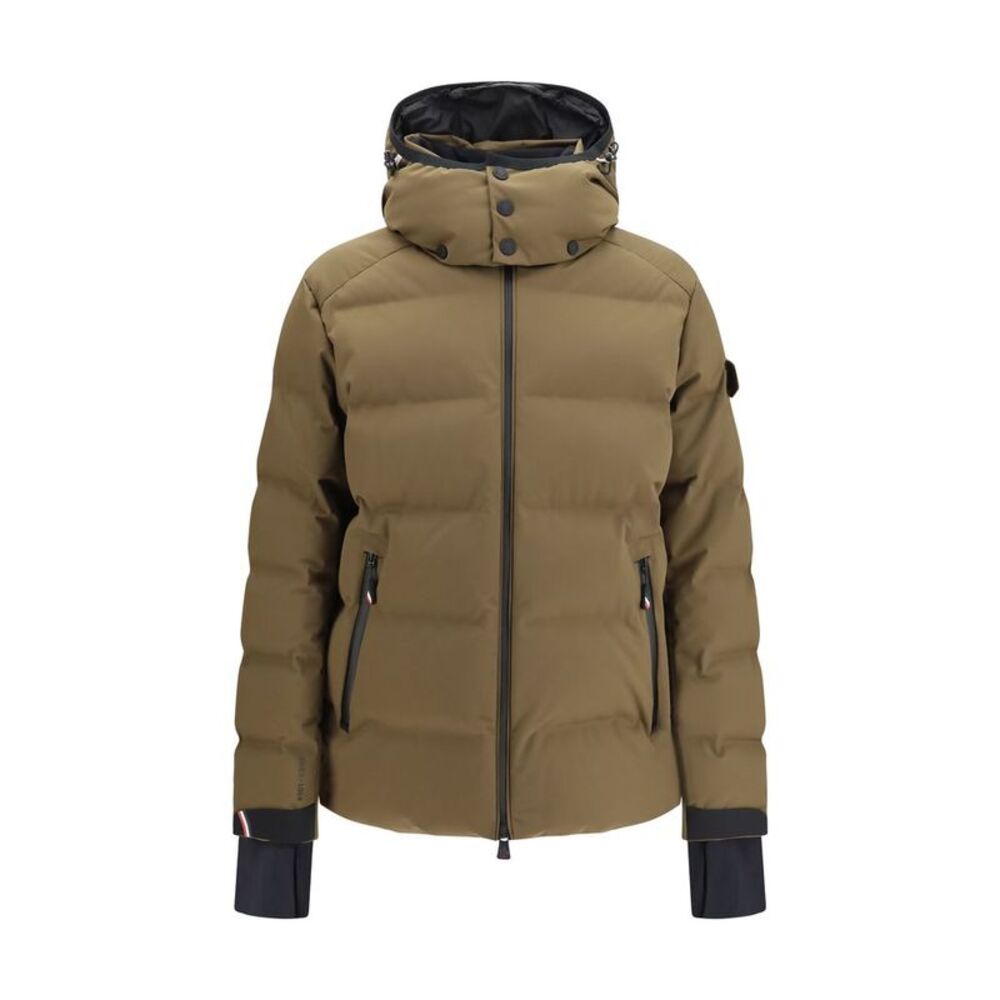 Moncler Grenoble Brown Goose Down Full-Length Men's Jacket